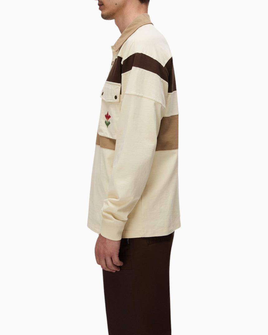 Bloom Jersey Long-Sleeve Erkek Polo T-Shirt