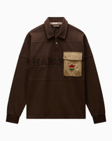 Bloom Jersey Long-Sleeve Erkek Polo T-Shirt