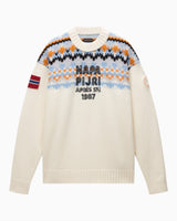 Napapijri D-Fiames C Erkek Kazak Sweatshirt Beige Dimity