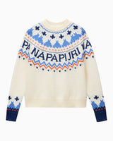 Napapijri D-Fiames C Kadın Kazak Sweatshirt Beige Dimity