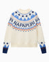 Napapijri D-Fiames C Kadın Kazak Sweatshirt Beige Dimity