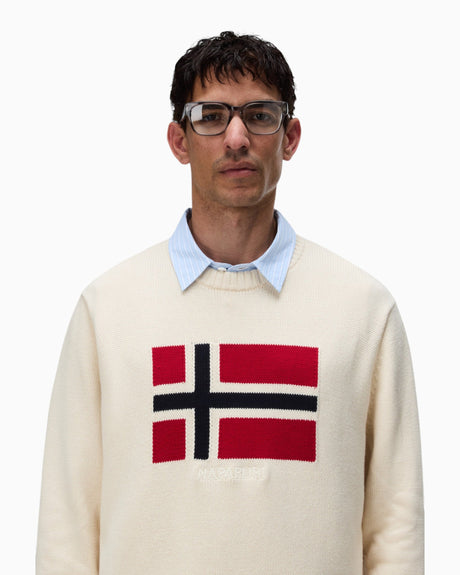 Napapijri Mura Erkek Kazak Beige Dimity
