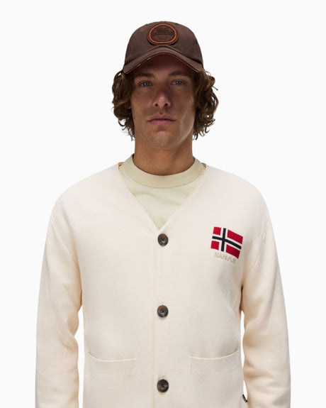 Napapijri Taranger Erkek Kazak Beige Dimity