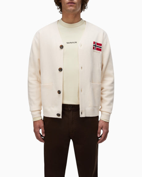 Napapijri Taranger Erkek Kazak Beige Dimity
