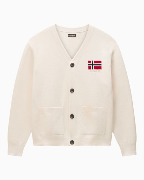 Napapijri Taranger Erkek Kazak Beige Dimity