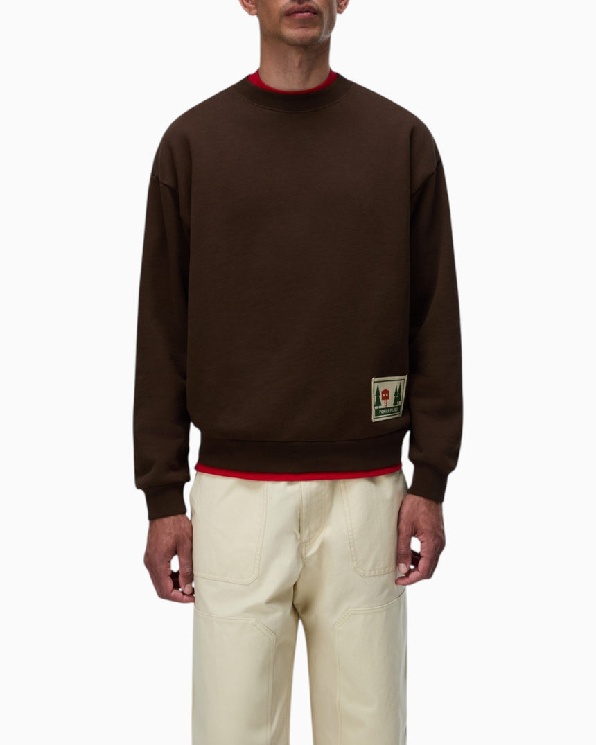Napapijri Trahus French Terry Erkek Sweatshirt