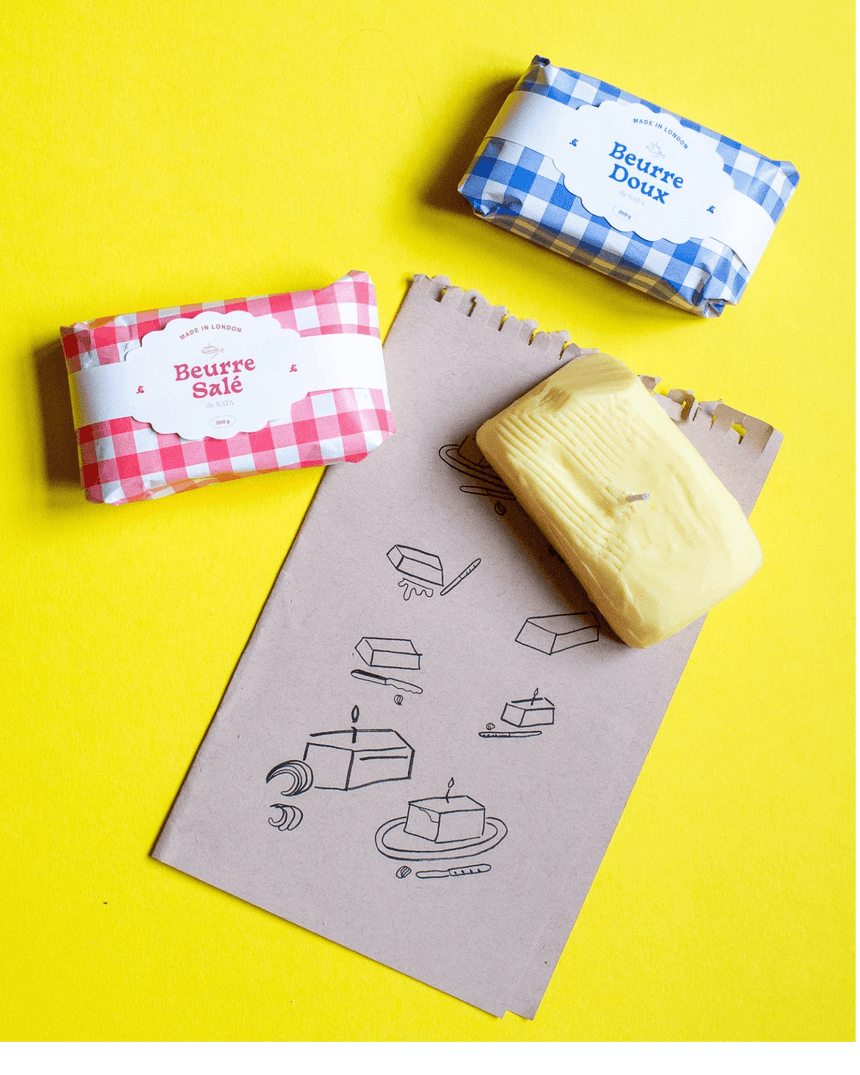 Nata Concept Store Butter Candle - Unsalted