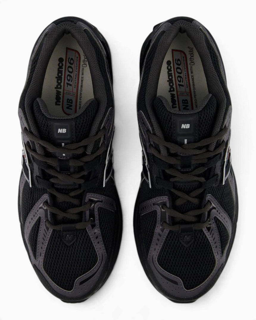 New Balance 1906 Erkek Sneaker Black/Hot Tomato