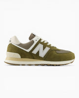 New Balance 574 Sneaker Calcium/Dark Silver Metallic