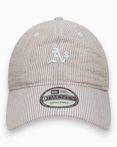 New Era Athletics MLB Seersucker 9TWENTY Adjustable Şapka