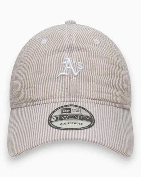 New Era Athletics MLB Seersucker 9TWENTY Adjustable Şapka