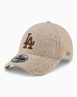 New Era LA Dodgers Borg 9FORTY Şapka Light Beige