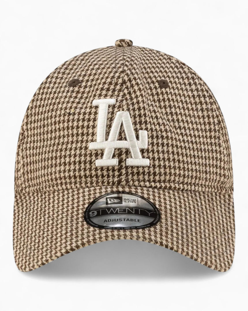 New Era LA Dodgers Houndstooth 9TWENTY Şapka