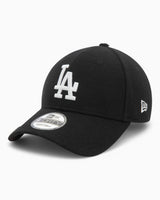 New Era LA Dodgers Melton Wool 9FORTY Şapka Black