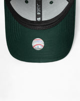 New Era LA Dodgers Melton Wool 9FORTY Şapka Green