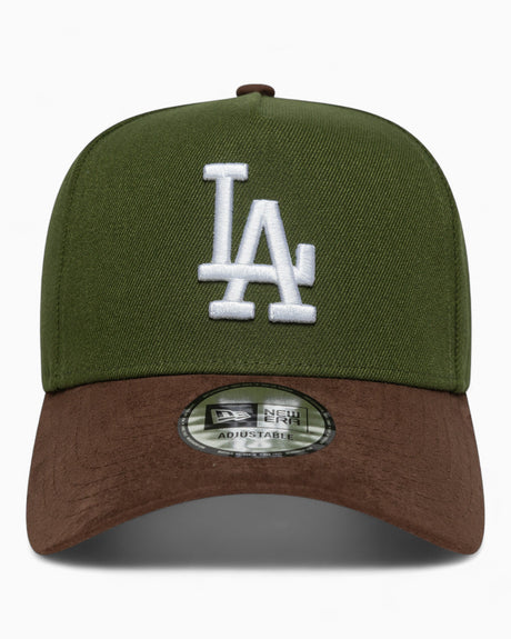 New Era LA Dodgers MLB Suede E-Frame 9FORTY Şapka