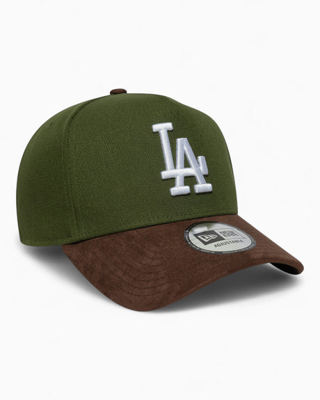 New Era LA Dodgers MLB Suede E-Frame 9FORTY Şapka