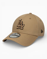 New Era LA Dodgers Team Outline 9FORTY Şapka Beige