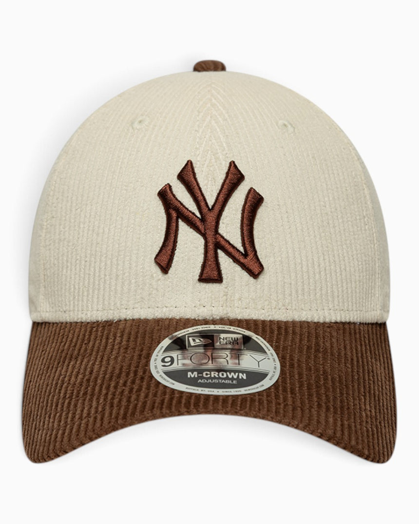 New Era NY Yankees Cord 9FORTY Şapka