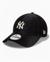 New Era NY Yankees Cord 9FORTY Şapka Black