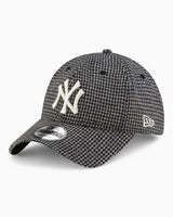 New Era NY Yankees Houndstooth 9TWENTY Şapka Black