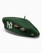New Era NY Yankees IMG Coops Pin Beret Green