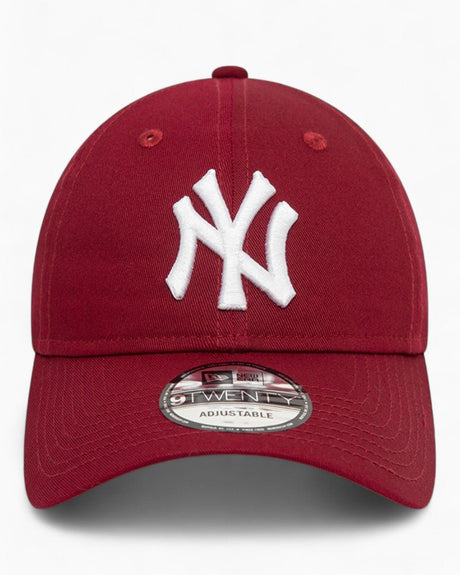 New Era NY Yankees League Essential 9TWENTY Şapka Dark Red