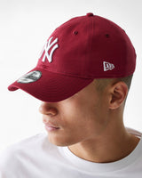 New Era NY Yankees League Essential 9TWENTY Şapka Dark Red