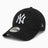 New Era NY Yankees Melton Wool 9FORTY Şapka Black