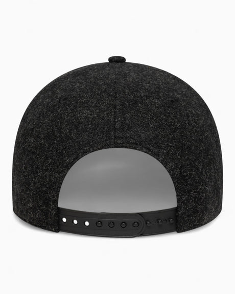 New Era NY Yankees Melton Wool 9FORTY Şapka Black