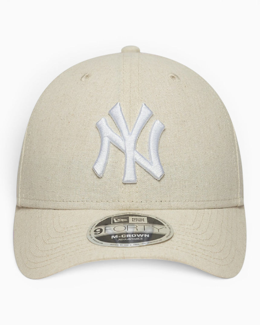 New Era NY Yankees MLB Linen 9FORTY M-Crown Adjustable Şapka