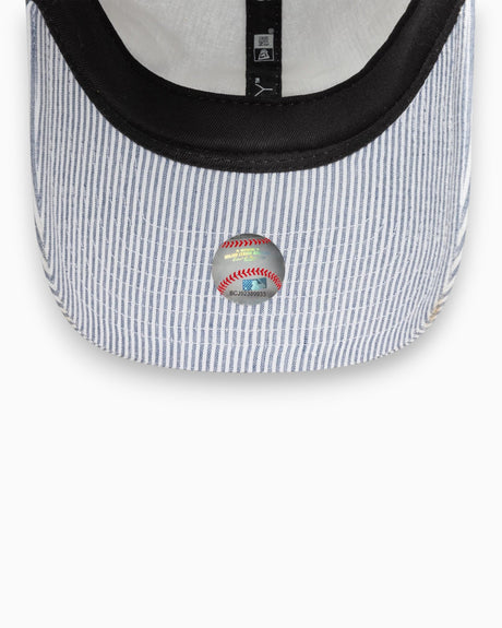 New Era NY Yankees MLB Seersucker 9TWENTY Adjustable Şapka