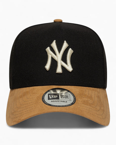 New Era NY Yankees MLB Suede E-Frame 9FORTY Şapka