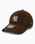 New Era NY Yankees MLB Winter Borg 9FORTY Şapka Brown