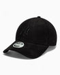 New Era NY Yankees Women's Cord 9FORTY Şapka Black