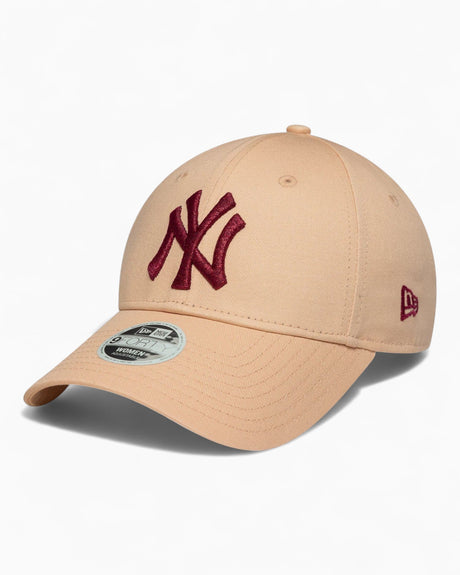 New Era NY Yankees Women's Metallic Logo 9FORTY Şapka Pink