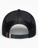 New Era Oval Canvas Distress Trucker Şapka