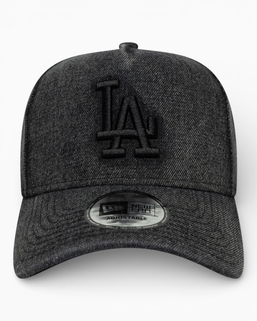 New Era Wordmark Denim LA Dodgers E-Frame Şapka