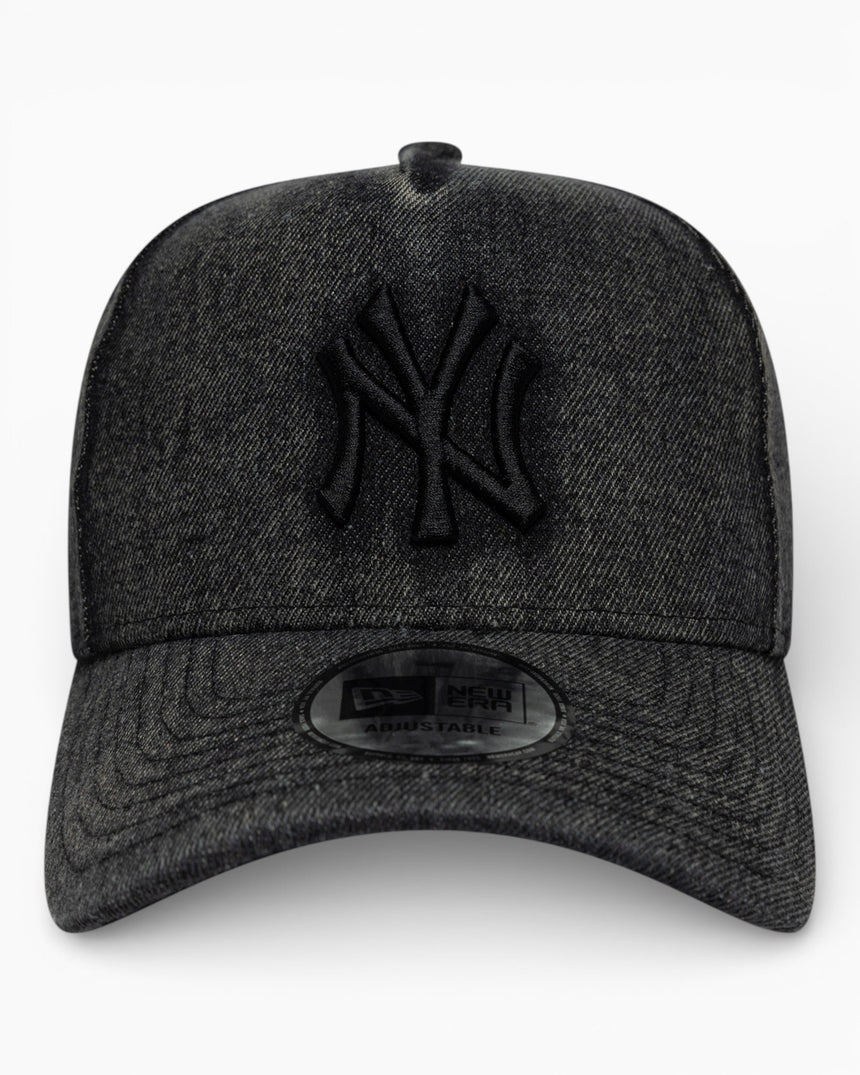 New Era Wordmark Denim NY Yankees E-Frame Şapka