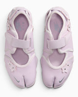 Nike Air Rift 'Florette' Kadın Sneaker Bleached Lilac/Wolf Grey/Metallic Silver