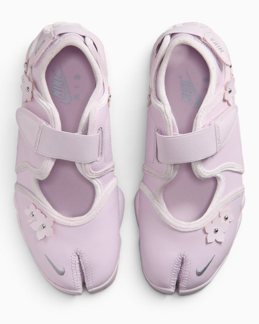 Nike Air Rift 'Florette' Kadın Sneaker Bleached Lilac/Wolf Grey/Metallic Silver