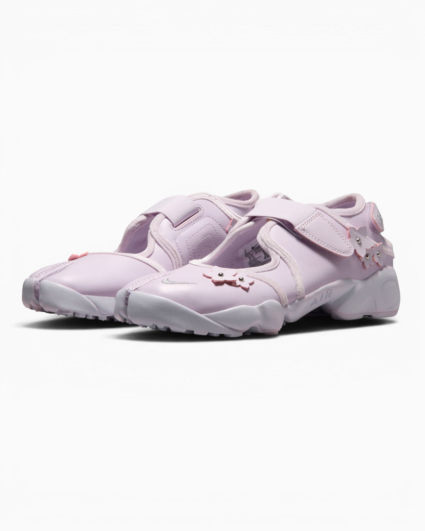 Nike Air Rift 'Florette' Kadın Sneaker Bleached Lilac/Wolf Grey/Metallic Silver