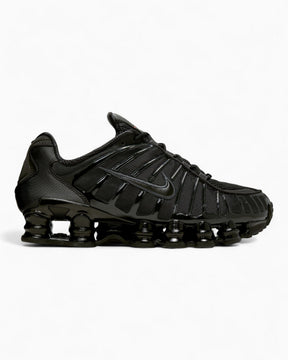 Nike Shox TL Kadın Sneaker Black/Black - Mtlc Hematite - Max Orange