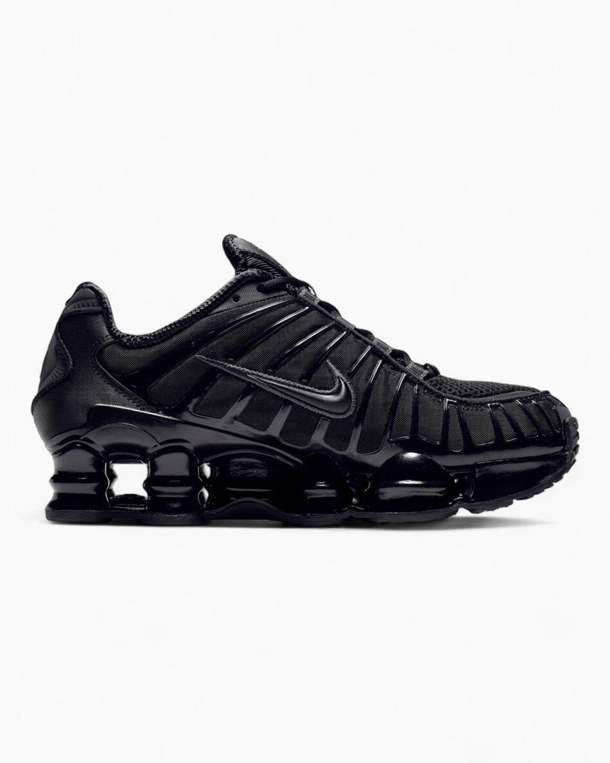 Nike Shox TL Kadın Sneaker Black/Black-Mtlc Hematite-Max Orange