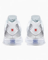 Nike Shox TL Kadın Sneaker White/White - Metallic Silver - Max Orange