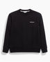 Norse Projects Arne Relaxed Organic Logo Erkek Sweatshirt Black