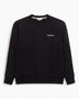 Norse Projects Arne Relaxed Organic Logo Erkek Sweatshirt Black