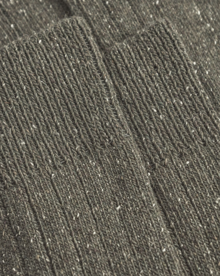 Norse Projects Bjarki Neps Wool Rib Sock