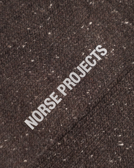 Norse Projects Bjarki Neps Wool Rib Sock