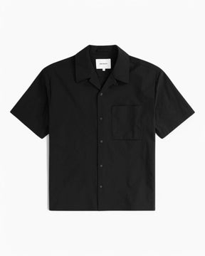 Norse Projects Carsten Travel Light Erkek Gömlek Black